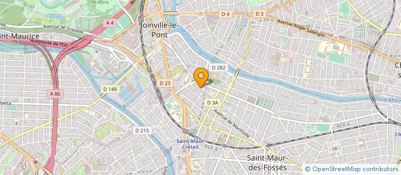 localisation de l'entreprise SUN TV  SAINT-MAUR-DES-FOSSES