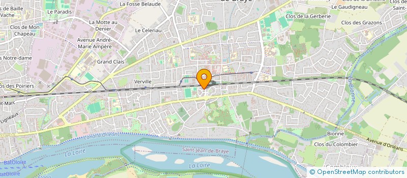 localisation de l'entreprise SUN TWO à SAINT-JEAN-DE-BRAYE