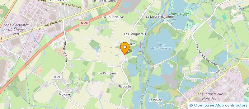 localisation de l'entreprise SUN VALLAIS  LE RHEU