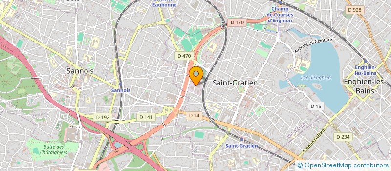 localisation de l'entreprise SUN VAP à SAINT-GRATIEN