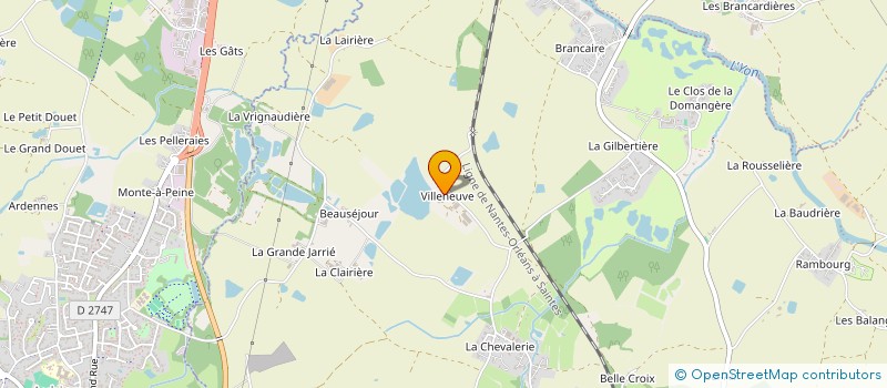 localisation de l'entreprise SUN VILLENEUVE  NESMY