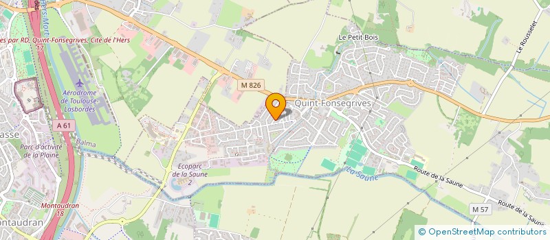 localisation de l'entreprise SUN WILD  QUINT-FONSEGRIVES