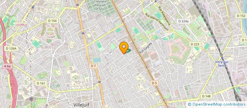 localisation de l'entreprise SUN YI  VITRY-SUR-SEINE