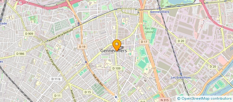 localisation de l'entreprise SUN67 CONSULTING  GENNEVILLIERS