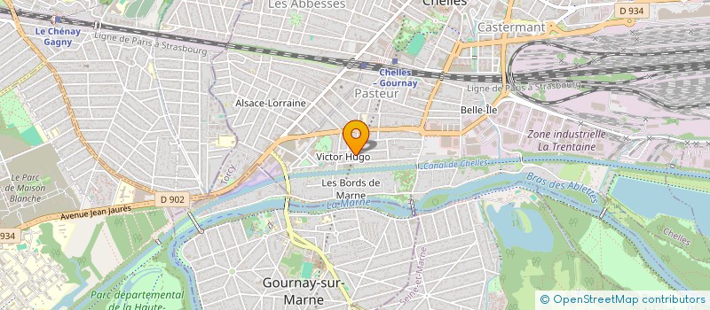 localisation de l'entreprise SUN7 <3  CHELLES