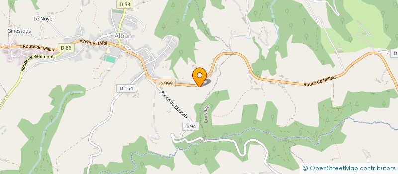 localisation de l'entreprise SUN7STORY  ALBAN