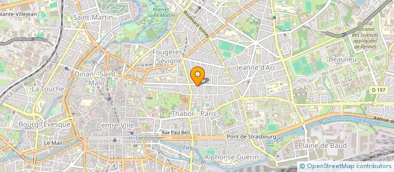 localisation de l'entreprise SUNA DE PORNICHET  RENNES