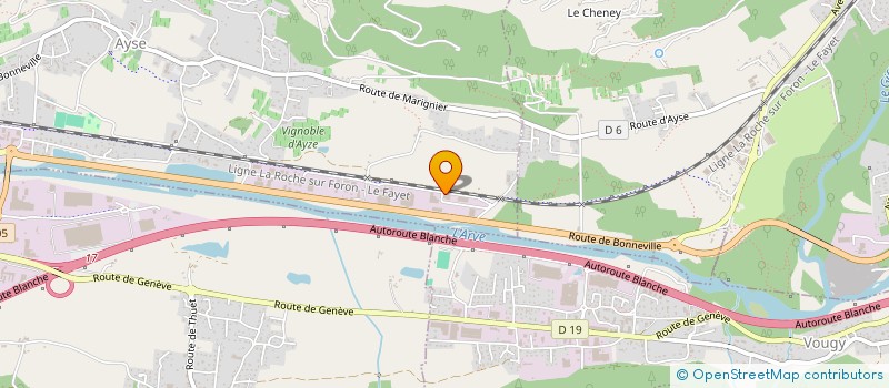 localisation de l'entreprise SUNAP à AYSE