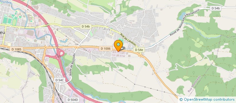 localisation de l'entreprise SUNAPTEN  RUY-MONTCEAU