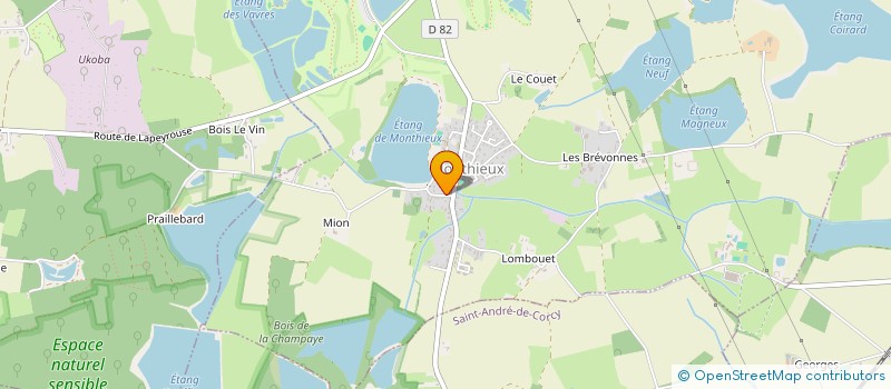 localisation de l'entreprise SUNAXE  TREVOUX