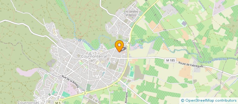 localisation de l'entreprise SUNBASE à COURNONTERRAL