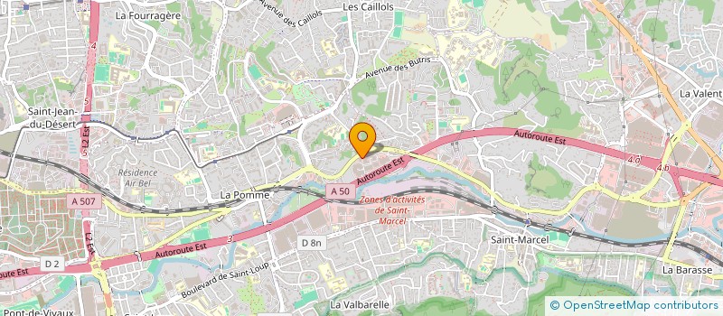 localisation de l'entreprise SUNBEACH à MARSEILLE