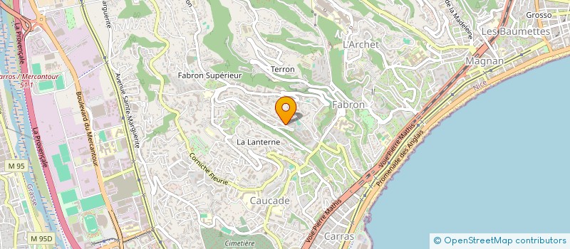 localisation de l'entreprise SUNBELT DEVELOPMENT à NICE
