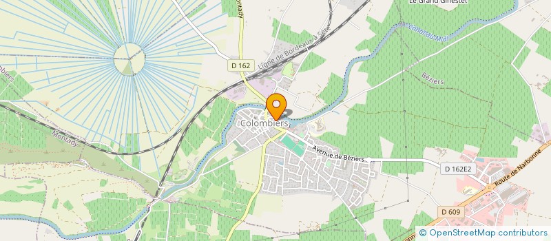 localisation de l'entreprise SUNBOAT  COLOMBIERS