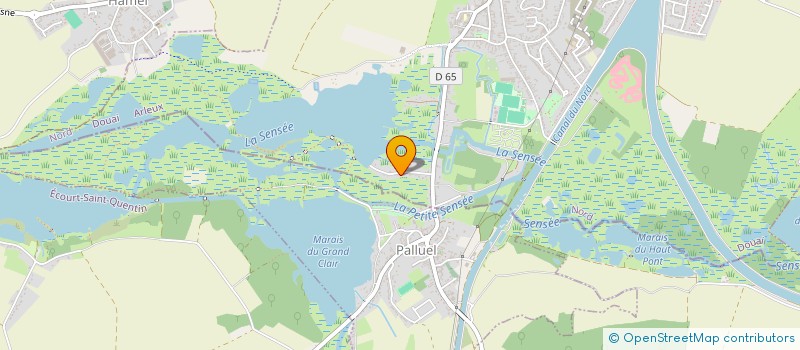 localisation de l'entreprise SUNBREAK  ARLEUX