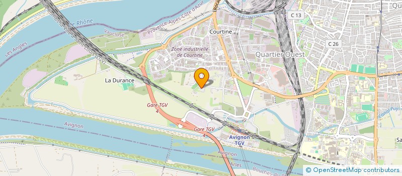 localisation de l'entreprise SUNBREN à AVIGNON