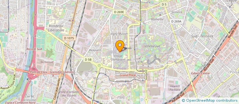 localisation de l'entreprise SUNCAP à GRENOBLE