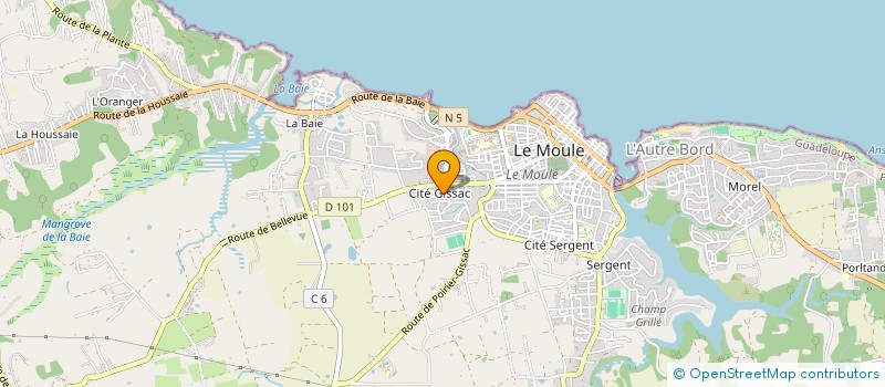 localisation de l'entreprise SUNCAR SERVICES à LE MOULE