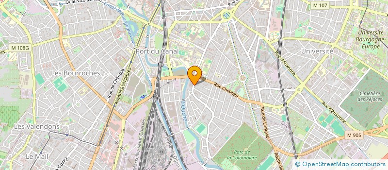 localisation de l'entreprise SUNCASE  DIJON