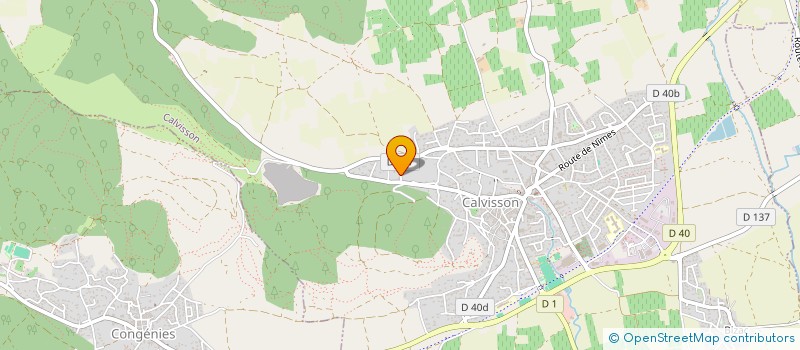 localisation de l'entreprise SUNCHENIC  CALVISSON