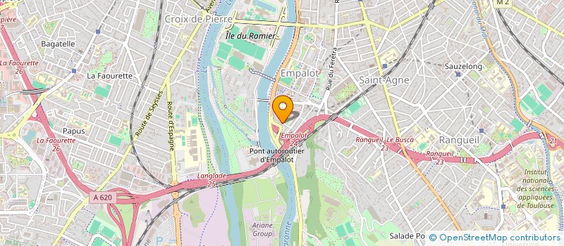 localisation de l'entreprise SUNCHILD à TOULOUSE