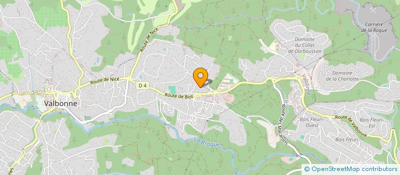 localisation de l'entreprise SUNCLASS FRANCE SARL à VALBONNE