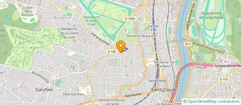 localisation de l'entreprise SUNCLIENT à SAINT-CLOUD