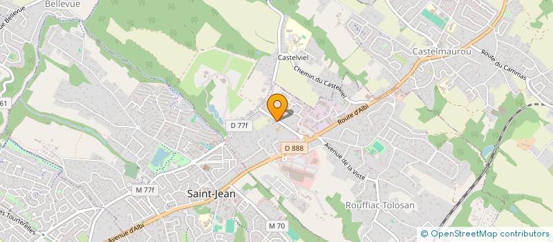localisation de l'entreprise SUNCOOX à ROUFFIAC-TOLOSAN