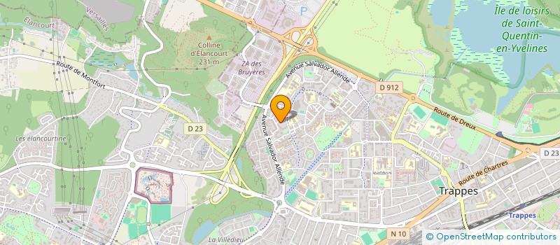 localisation de l'entreprise SUND à TRAPPES