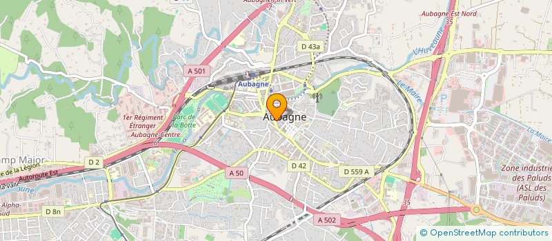 localisation de l'entreprise SUND COPRO 2 RUE DE LA LIBERTE à AUBAGNE