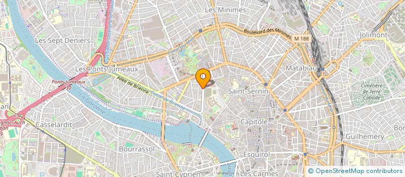 localisation de l'entreprise SUND COPRO DU 39 BD ARMAND DUPORTAL à TOULOUSE