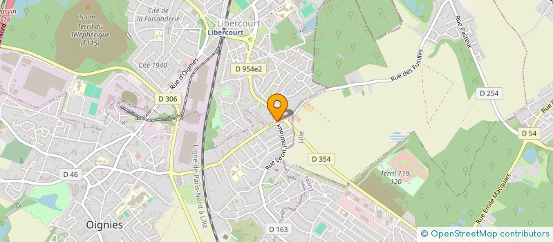 localisation de l'entreprise SUNDA  LIBERCOURT