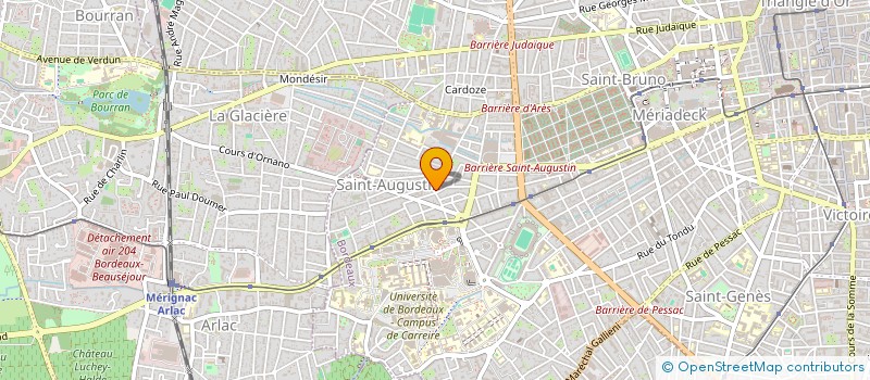 localisation de l'entreprise SUNDAGES à BORDEAUX