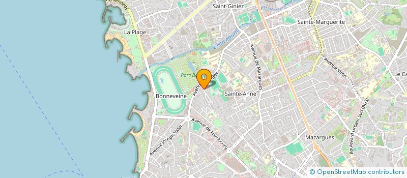 localisation de l'entreprise SUNDAY HOLDING à MARSEILLE 8