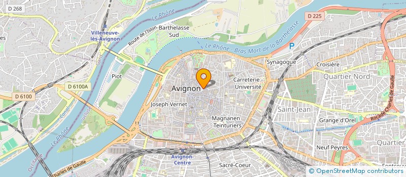 localisation de l'entreprise SUNDAY WORKOUT à AVIGNON