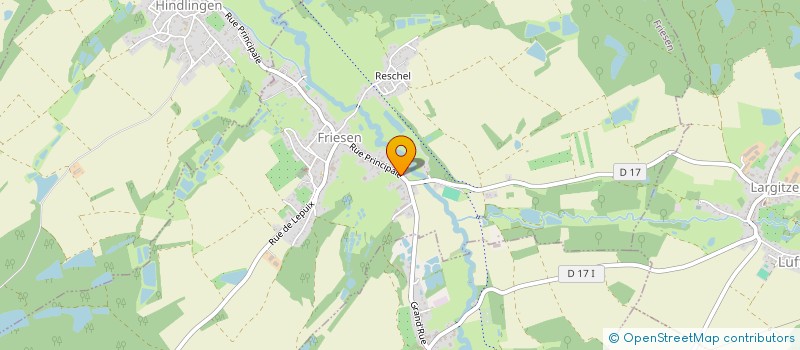 localisation de l'entreprise SUNDG'EAU LAVAGE  FRIESEN