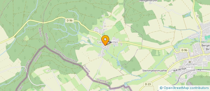 localisation de l'entreprise SUNDGAU CAR PODIUM INTERNATIONAL  LIEBENSWILLER