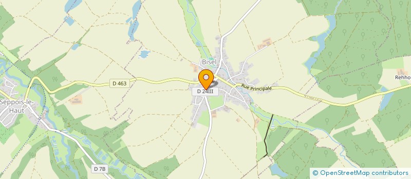 localisation de l'entreprise SUNDGAU ETIQUETTES à BISEL