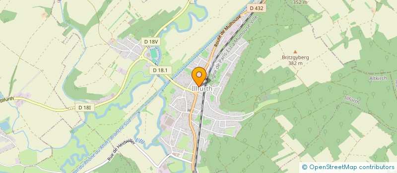 localisation de l'entreprise SUNDGAU NATATION  LUEMSCHWILLER