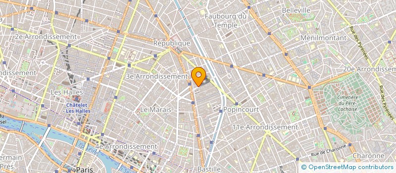 localisation de l'entreprise SUNE LIGHT  PARIS