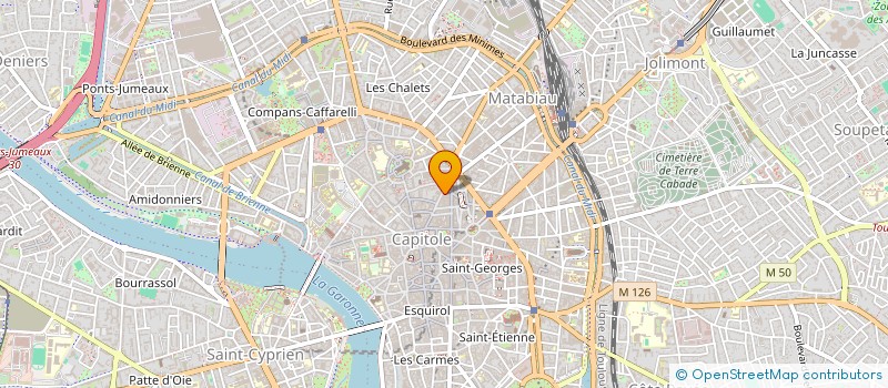 localisation de l'entreprise SUNEA SPA TOULOUSE à TOULOUSE