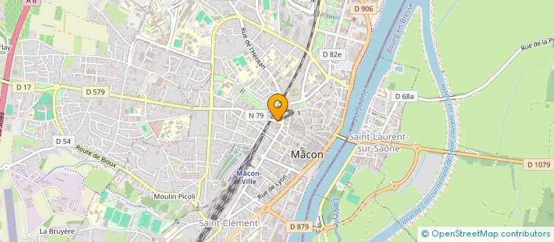 localisation de l'entreprise SUNELEC à MACON