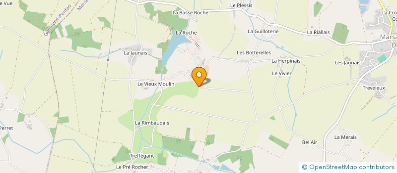 localisation de l'entreprise SUNENERGIE  MARSAC-SUR-DON