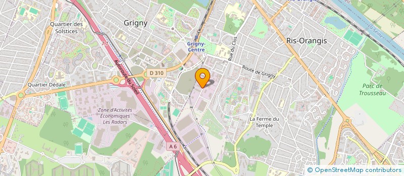 localisation de l'entreprise SUNENERGY FRANCE à RIS-ORANGIS