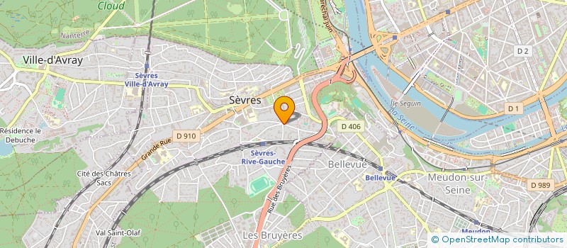 localisation de l'entreprise SUNESIA CONSEIL à SEVRES