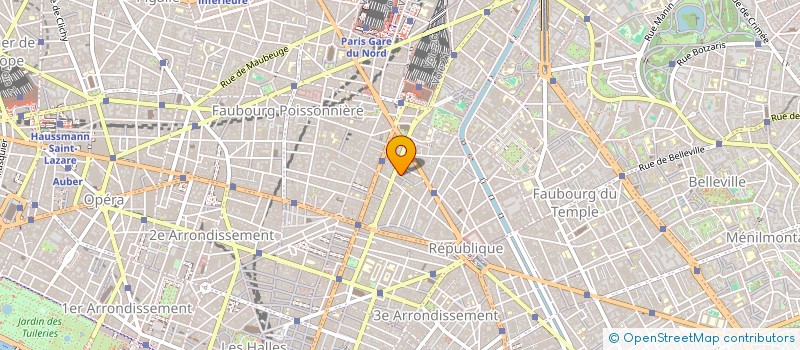 localisation de l'entreprise SUNEVOLV à PARIS