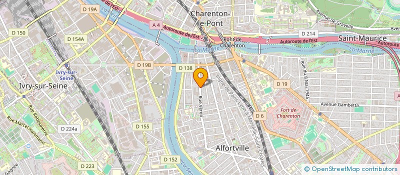 localisation de l'entreprise SUNG à ALFORTVILLE