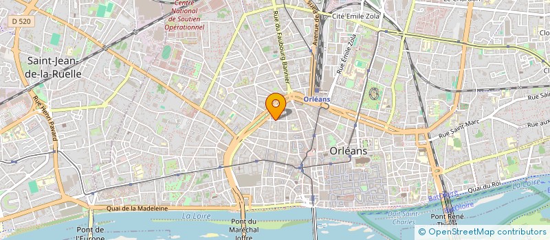 localisation de l'entreprise SUNG CHEVREAU  ORLEANS