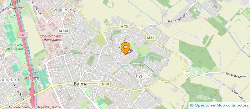 localisation de l'entreprise SUNGEOGET à BALMA