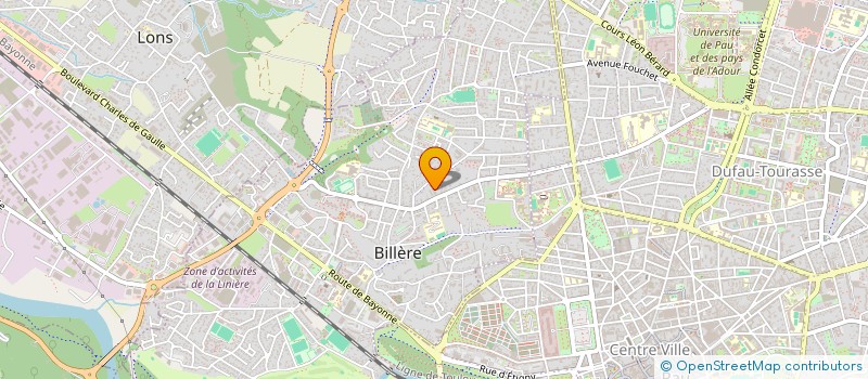 localisation de l'entreprise SUNIA  BILLERE